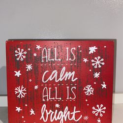 Christmas Decor / Sign