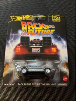 Hot Wheels Back To The Future Time Machine 1:64 Diecast Car Premium Car Culture