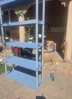 5-Tier Plastic Storage Shelving Unit