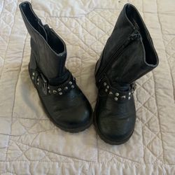 Black Zip Up Boots