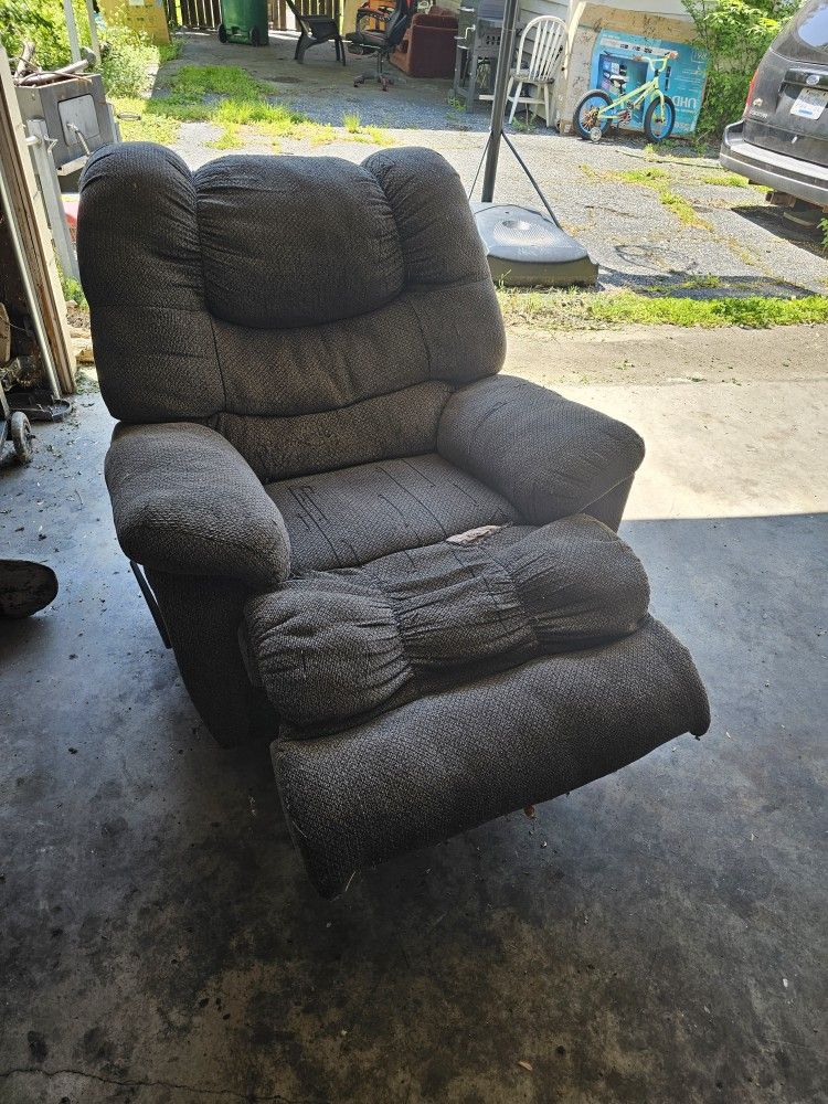 Grey Recliner Chair