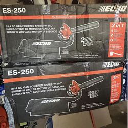 Echo 3 In 1 Leaf Blower Vacuum And Shredded 