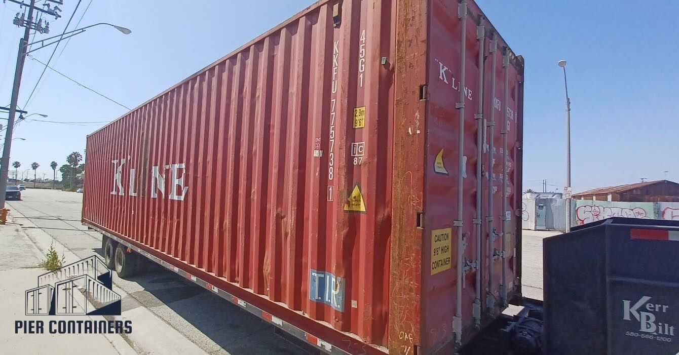 Popular Choice ⭐️ 40ft High Cube Used Container!