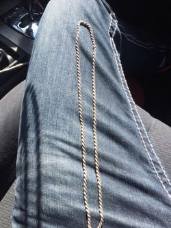 Silver rope chain