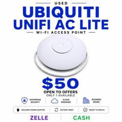 UBIQUITI UNIFI AC LITE WI-FI ACCESS POINT