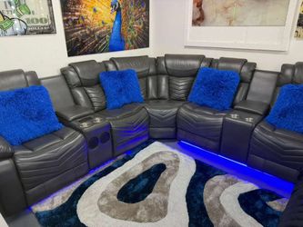 For Sale - Power Recliner Sectional - Brand New