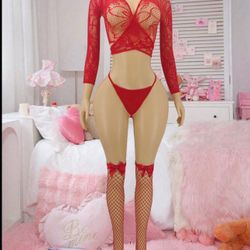 4 Pcs Lingerie Set