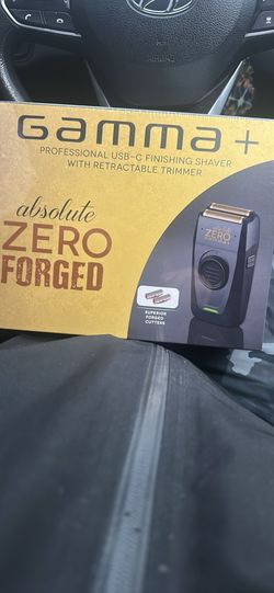 Gamma+ Italia Absolute Zero Forged Cordless Double Foil Shaver
