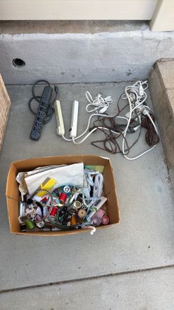 Electrical cords and sowing threads