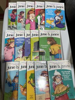 Set of 15 Junie B Jones books