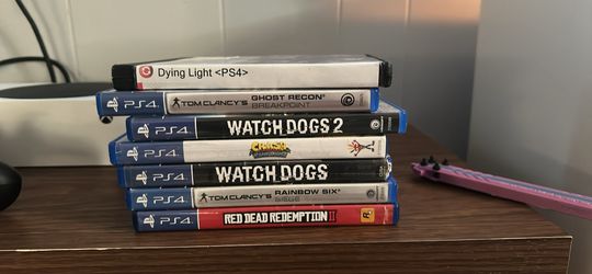 PS4 Games all in great condition