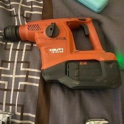 Hilti TE 30-22 cordless SDS Plus rotary hammer