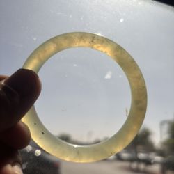 OPALESQUE JADEITE BANGLE By REALJADE