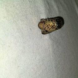 Antique Silver Plated Thimble