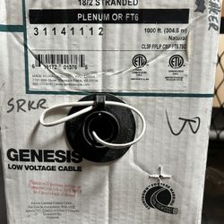 Low Voltage Cable 18/2 Speaker Wire