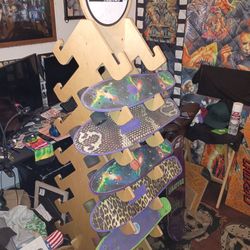 $75 Each Skateboard Racks Holder They Hold 16 Boards A Piece 