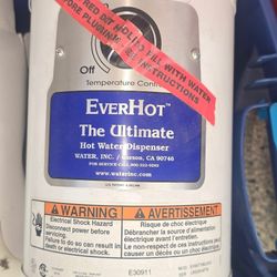 Water Inc. EverHot instant hot water dispenser heating tank 
