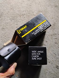 LENMAR AUX 35 Auxillary Lens Set For CANON AF-35M SURE SHOT **OPEN BOX