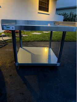 Regency NSF Stainless Steel Commercial Prep Table