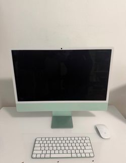 Apple iMac M4 24” (2024) – 16GB RAM / 256GB SSD – Like New – $999