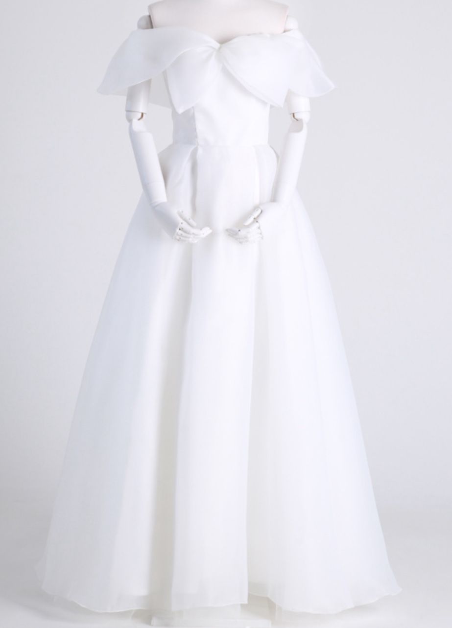 Engagement & Wedding Dress - Size M (Organza)
