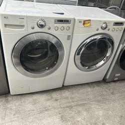 Washer And Gas Dryer LG 