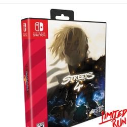 Streets of Rage 4 Switch Limited Run Edition