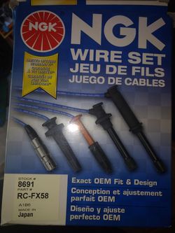 NGK spark plug wires