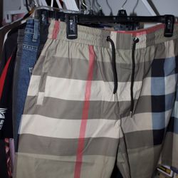 burberry swim trunks