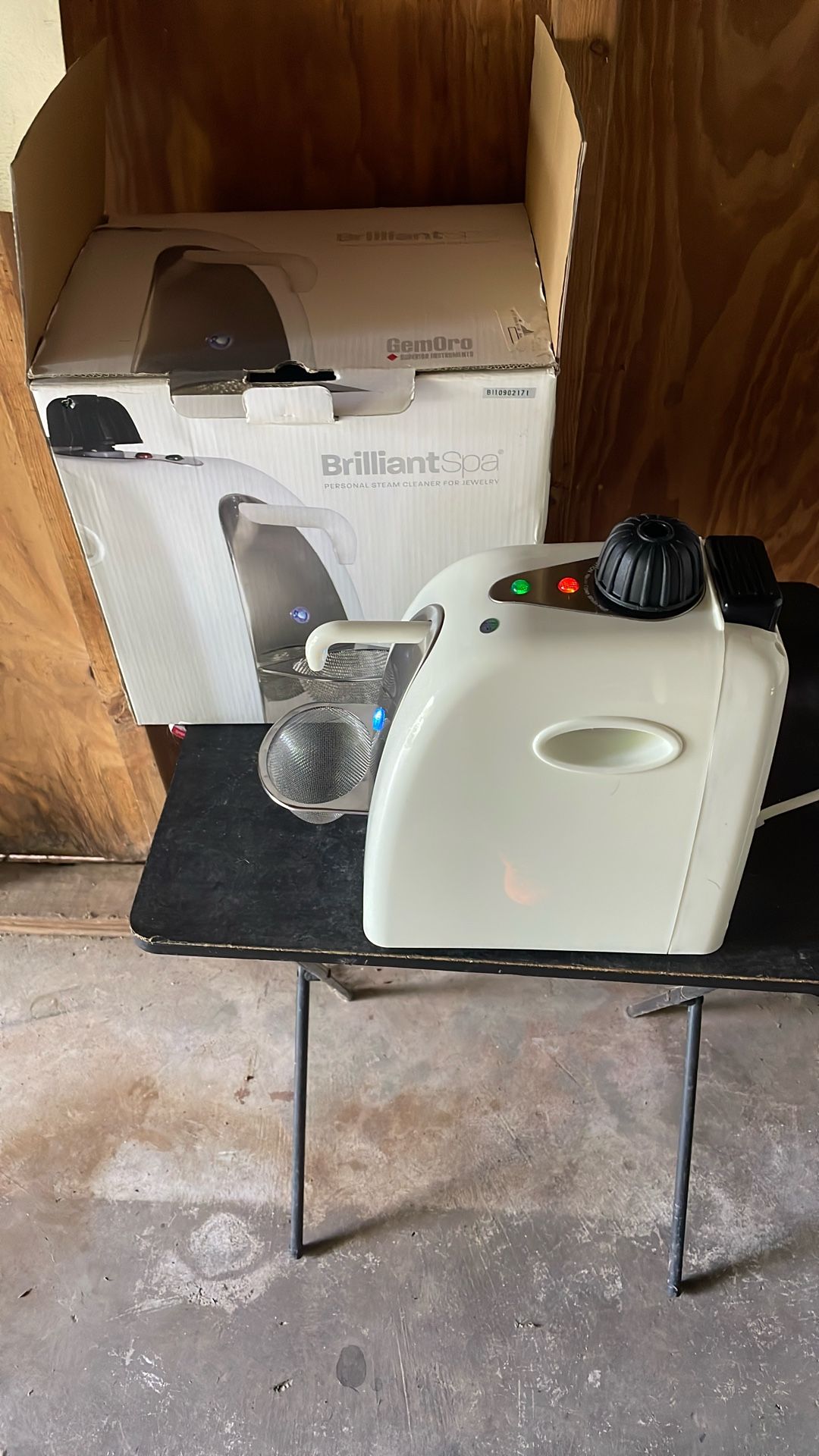 Personal Steam Cleaner For Jewelry Brilliantspa