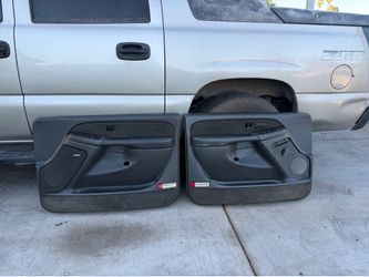 Silverado door panels