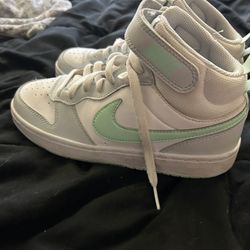 Nike Court Borough Mid 2 'Pure Platinum Mint Foam'