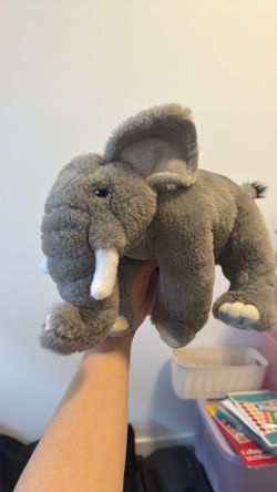 Fao Schwartz elephant plushie