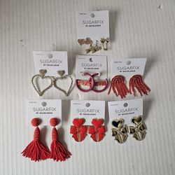 SugarFix Valentine Earrings NEW 