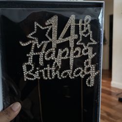 14 Birthday Cake Topper