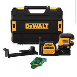 DEWALT 20V Max Cordless Green Cross-Line Laser Level (Tool Only)