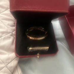 Cartier love braclet size 16