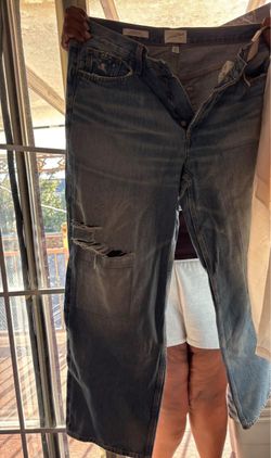 Distressed Medium Wash Denim Jeans