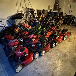 Push Mowers 125 And Up Self-Propelled Available Too