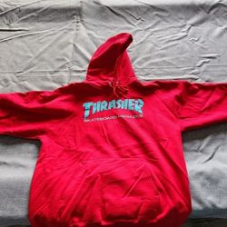 Thrasher Hoodie Large And Thrasher T Shirt  Medium