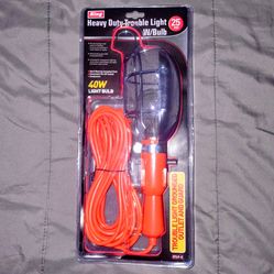 NEW heavy duty trouble work light with Bulb