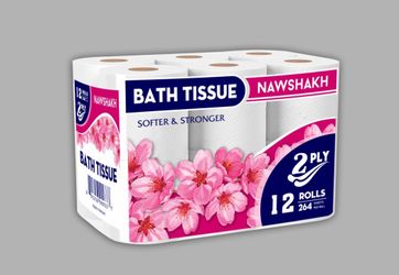 Toilet paper 48 rolls (100% virgin paper)