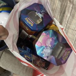 Empty Tins, Poke balls, Sleeves