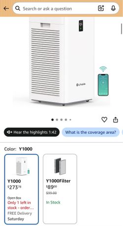 Brand New Air Purifier 4555 Sq.Ft Coverage
