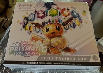 Pokemon Prismatic Evolutions Elite Trainer Box