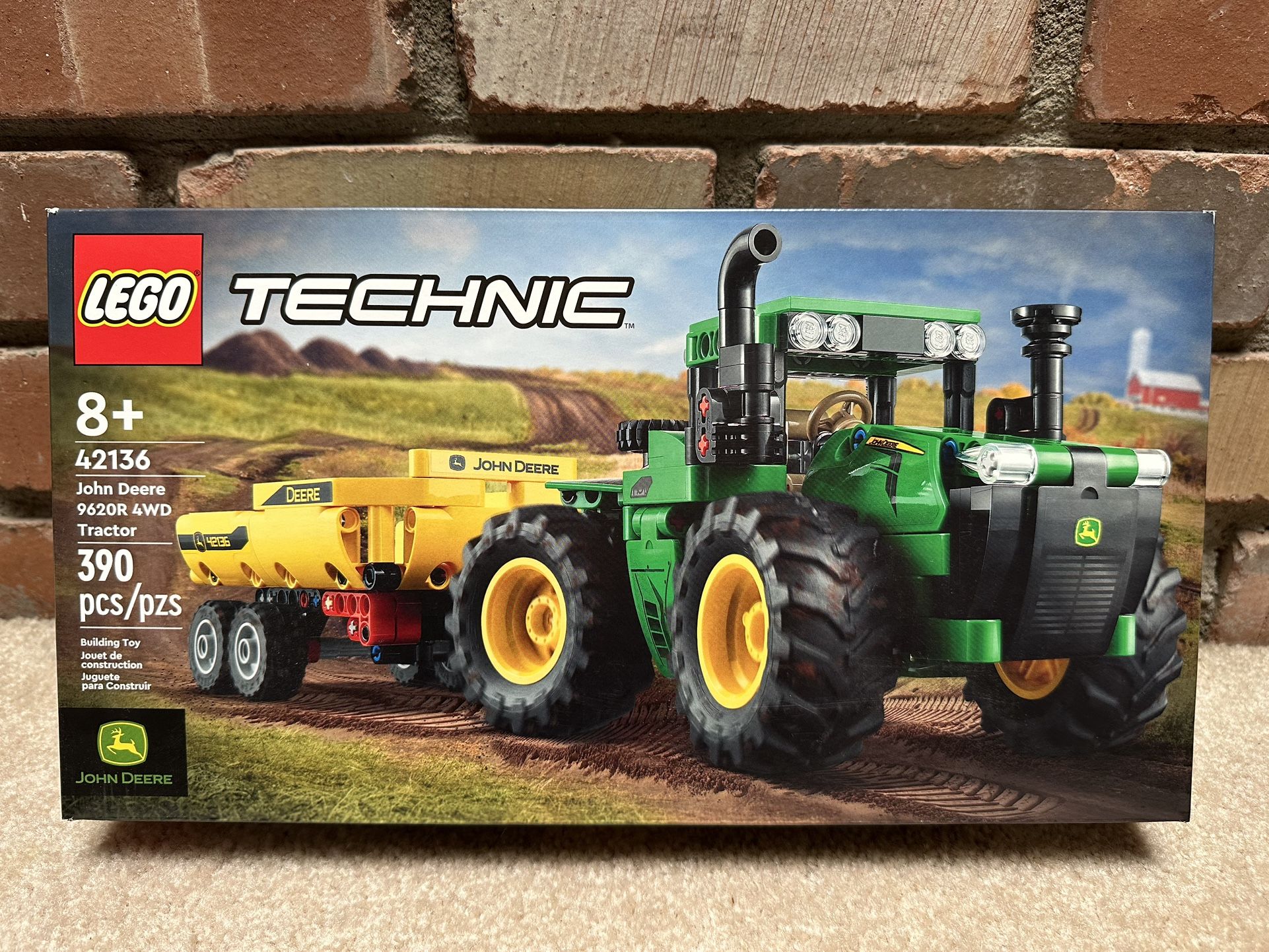 Lego John Deere Tractor 9620R New In Factory Sealed Box