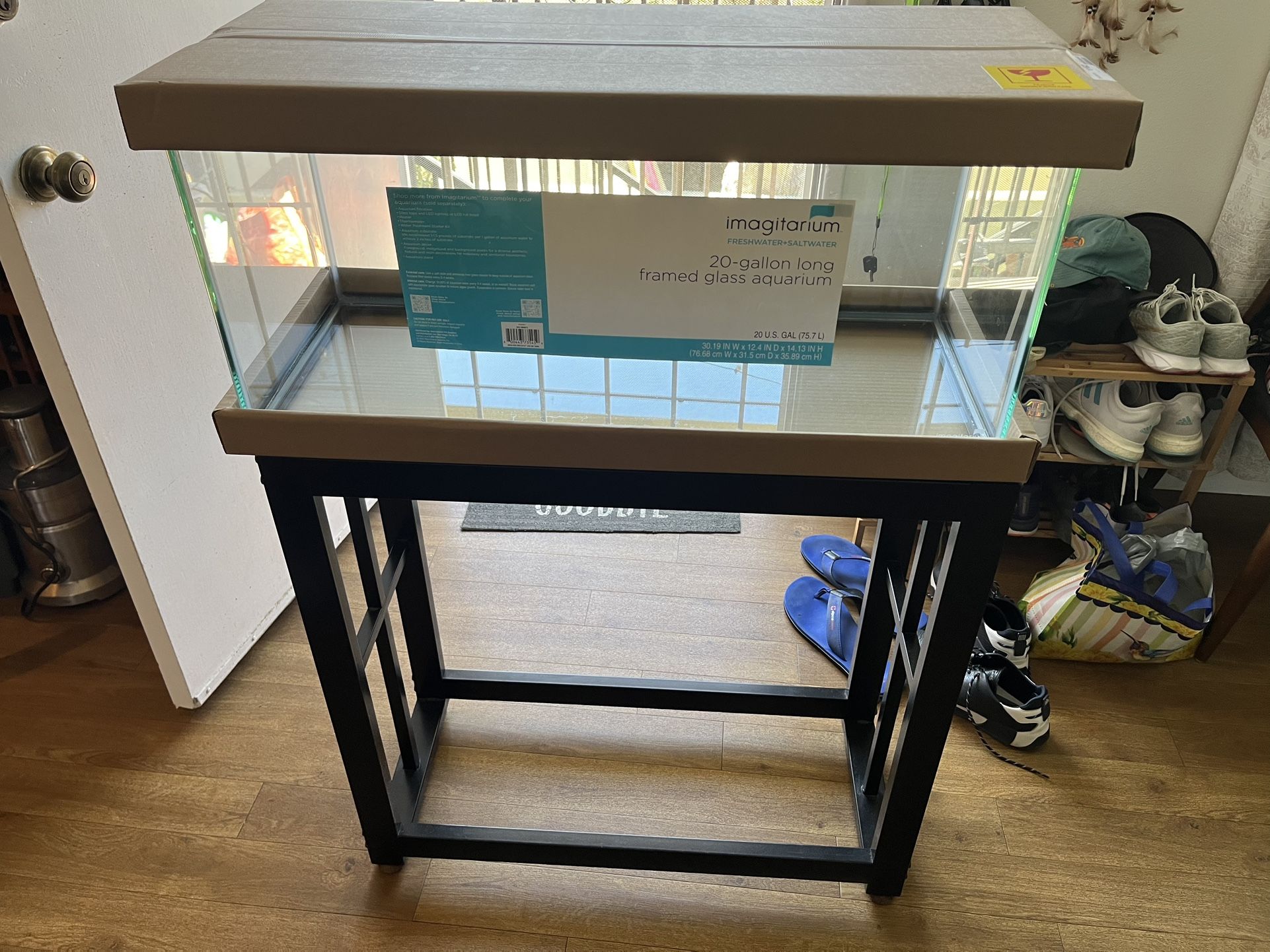 New Fish Tank And Stand