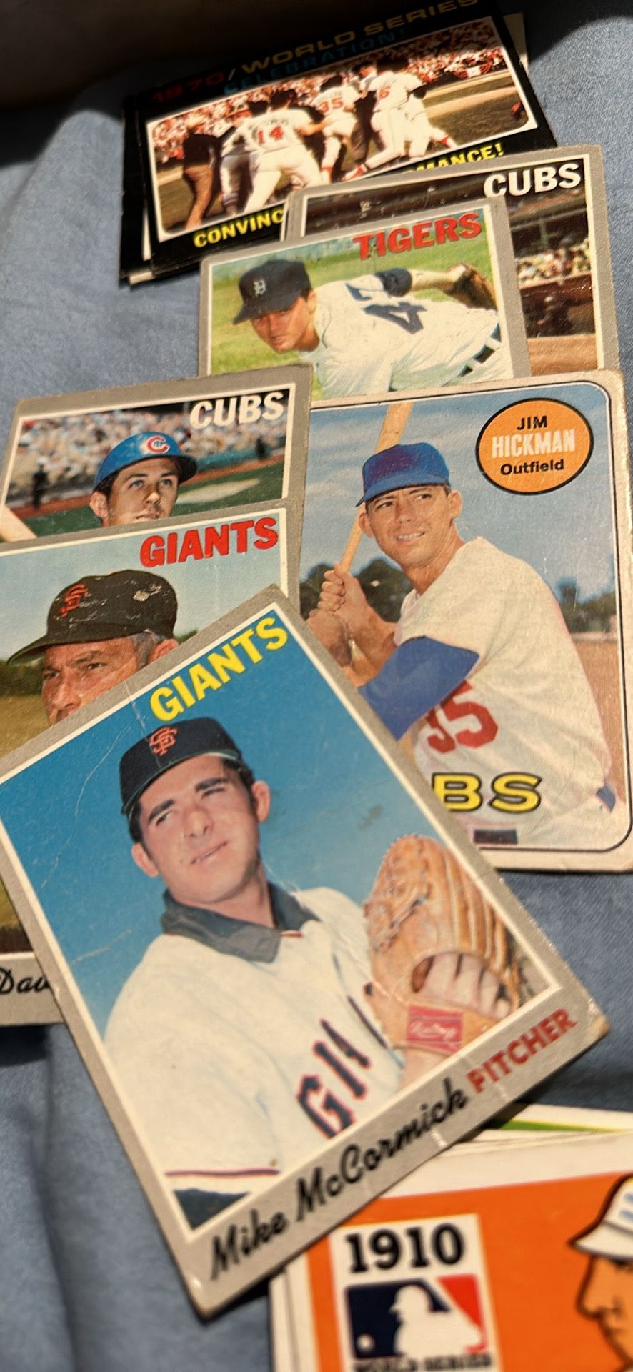 Over 400 Old 1970, 71, 72, 73 Baseball Trading Cards 