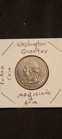 Washington Quarter Magician's Coin Precision Machined Trick Shell ✨