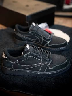 Travis Scott Black Phantoms Nike Jordan 1 Low